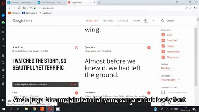 Tutorial Mengedit Font Wordpress смотреть онлайн