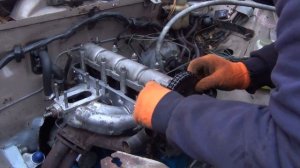 #19. ВАЗ 2106. Установка двигателя и ГБЦ. Первый запуск после сборки!!!