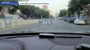 Проектор скорости на лобовое стекло