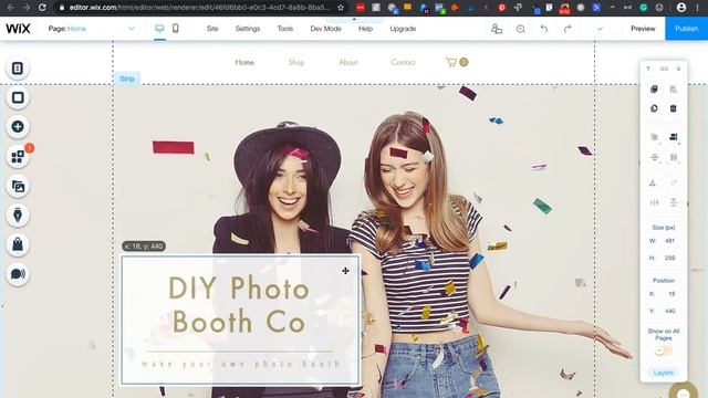 Wix drag and drop example смотреть онлайн