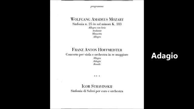 F.A.Hoffmeister Concerto in re maggiore per viola e orchestra:Allegro-Adagio-Allegro смотреть онлайн
