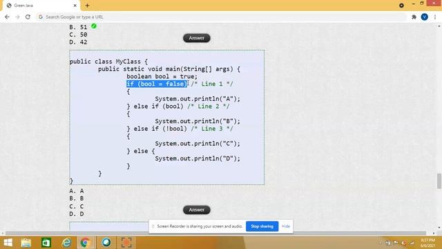 MCQ Java Basic Part 2 смотреть онлайн