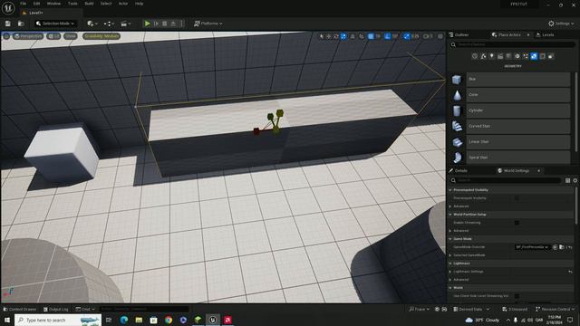 Как создать быстрый переход из одного уровня в другой?/ Unreal Engine 5(4) Rus Blueprint/ Уроки смотреть онлайн