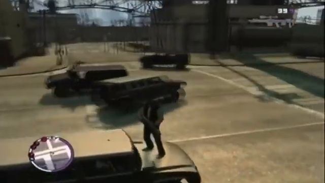GTA 4 - Runaway Car Glitch смотреть онлайн
