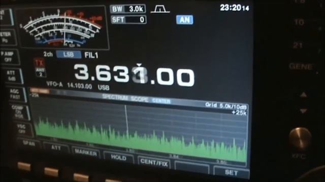 Диапазоны 40м ..20метров.