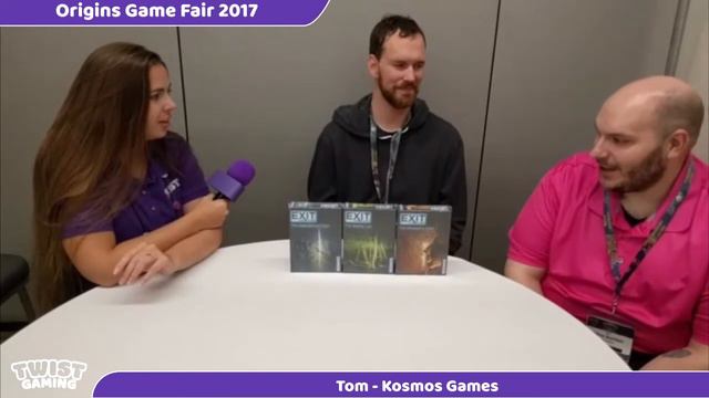 Tom - Kosmos Games - Live from Origins 2017 смотреть онлайн
