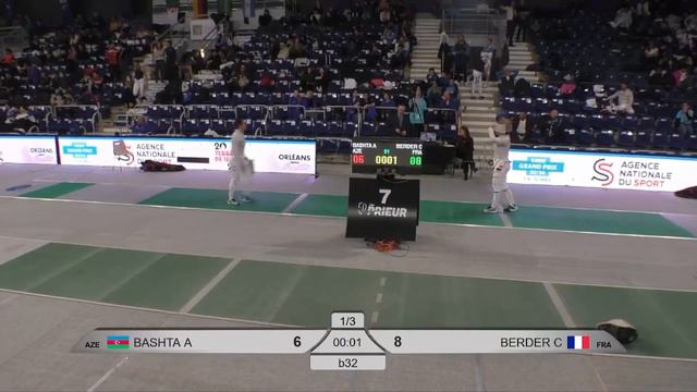 Orleans Grand Prix 2023 SWS - L32 - Anna Bashta AZE v Cecilia Berder FRA смотреть онлайн