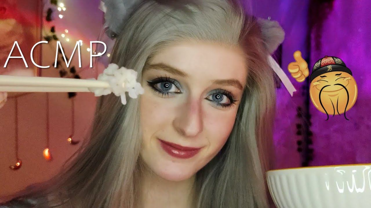 АСМР Твоя кошкожена кормит тебя миской риса, чистит ушки и делает массаж ♡ Ролевая игра ♡ ASMR смотреть онлайн