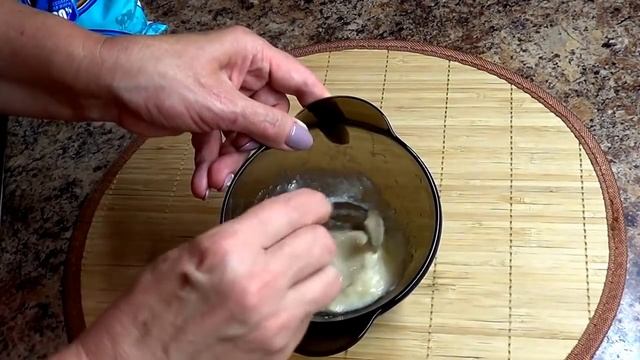 Маска для лица. С рисовой мукой.Кожа подтянулась. А морщины куда то подевались.