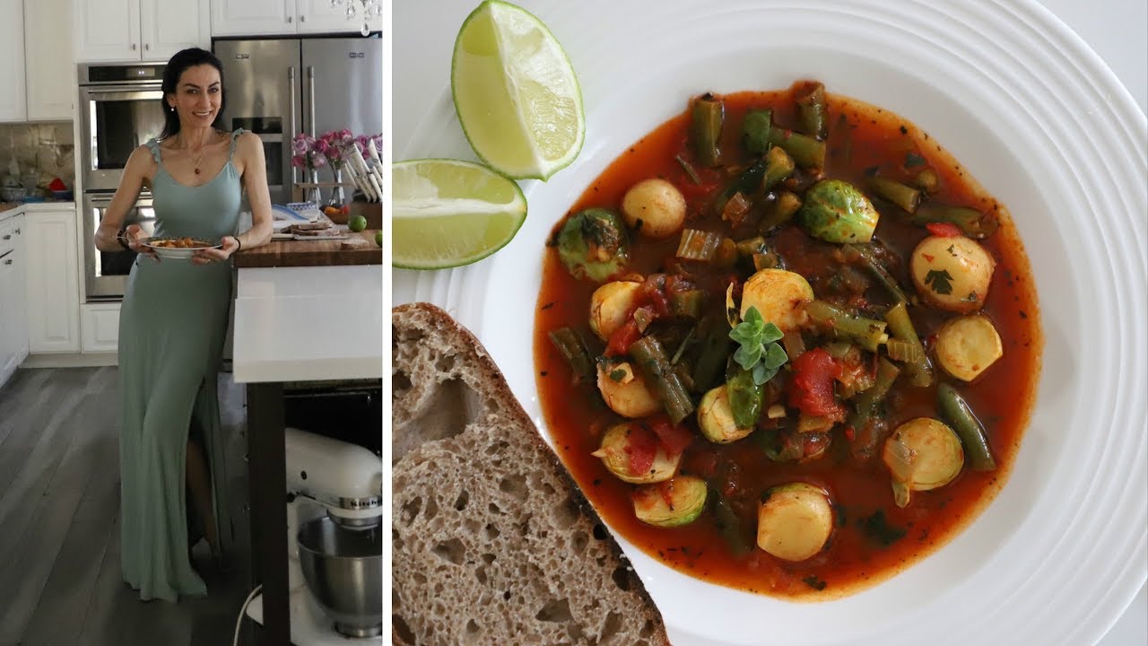 Полезный Суп из Зелёной Фасоли и Брюссельской Капусты - Рецепт от Эгине - Heghineh смотреть онлайн