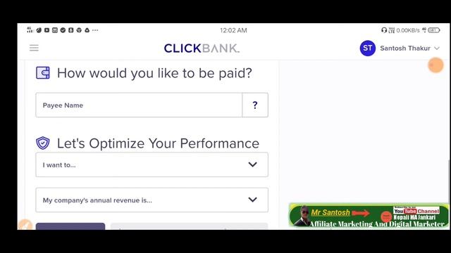 Click Bank Affiliate Marketing In Nepal Earn #$50 Per Day Challenge For Free Traffic