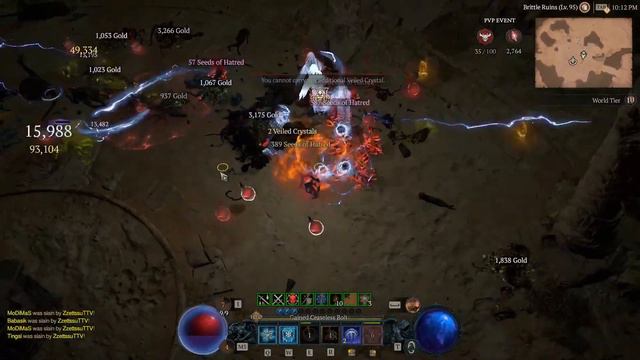 I Fought An Entire Clan Party In Diablo 4 - PVP COMPILATION / MONTAGE смотреть онлайн