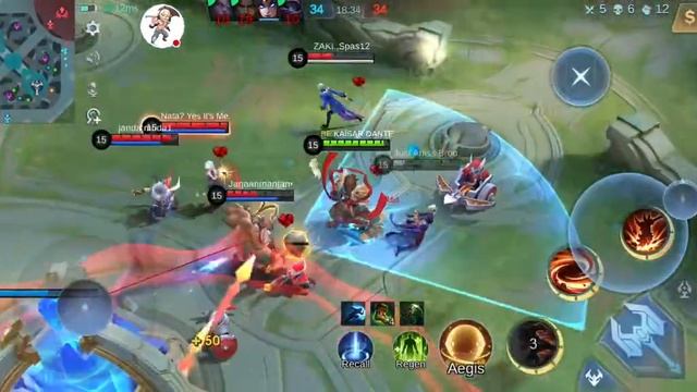 PUSH RANK SANTAI ✌️ | mobile legends смотреть онлайн