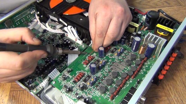 Ремонт домашнего кинотеатра BBK 940S, проблема со звуком смотреть онлайн