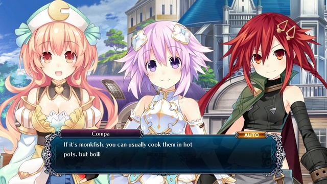 Cyberdimension Neptunia: 4 Goddesses Online | Uzume Fish смотреть онлайн