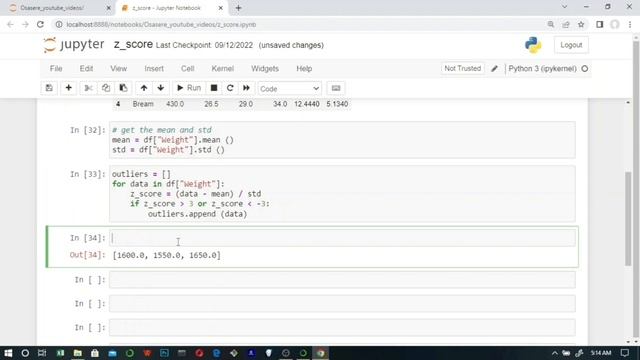 Outliers Detection And Removal With the Z score Algorithm смотреть онлайн