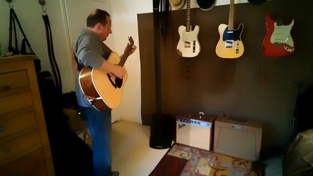 Martin Outlaw 17 - Amplified Demo - K&K PWM Pickup - G major смотреть онлайн