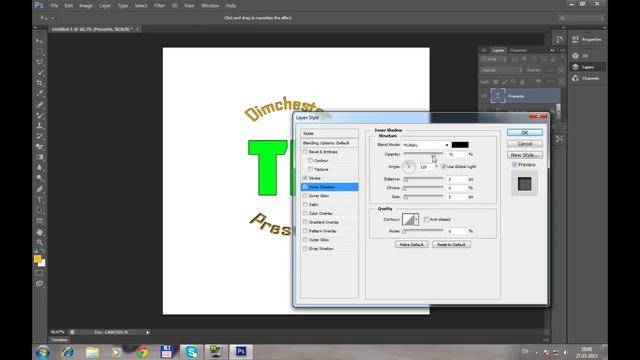 Как сделать логотип для канала в Adobe Photoshop CS6 смотреть онлайн