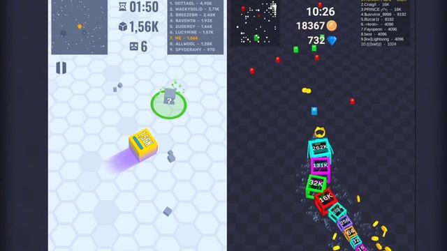 CubeZone.io VS Cube Arena 2048  (fun Games)