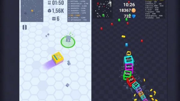 CubeZone.io VS Cube Arena 2048  (fun games)