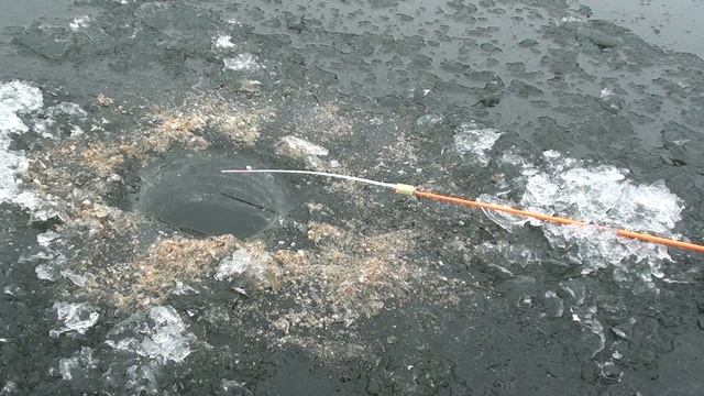 Эксперимент! Ловля плотвы зимой на червя!!! смотреть онлайн