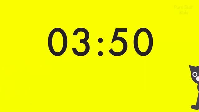 8 Minute Timer - Colour Change Traffic Light Cats Clock смотреть онлайн