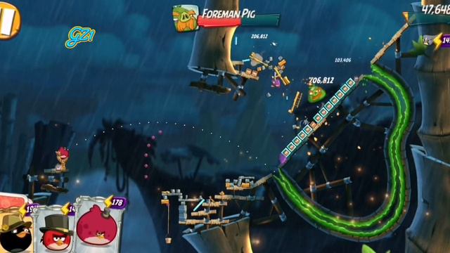 Angry Birds 2 King Pig Panic for extra Leonard card - GZ1 смотреть онлайн
