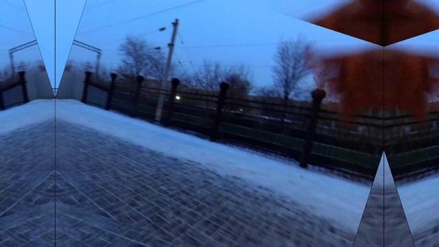 Железнодорожный Вокзал Волгоград-1, 6 января 2021 года, 4k смотреть онлайн