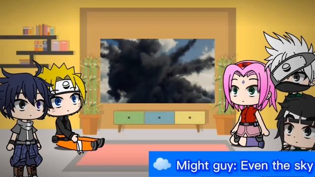 Team 7 + Might guy react to War of thunder (Part:6) смотреть онлайн