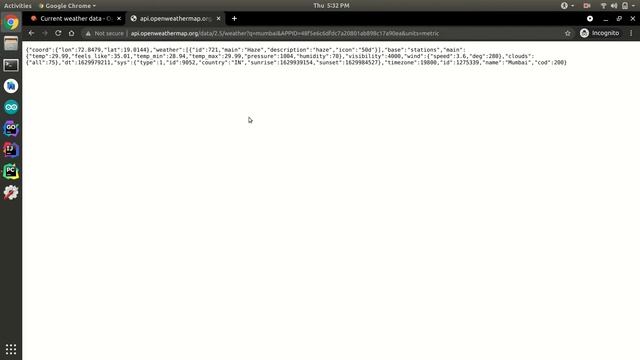 Weather App In Python смотреть онлайн