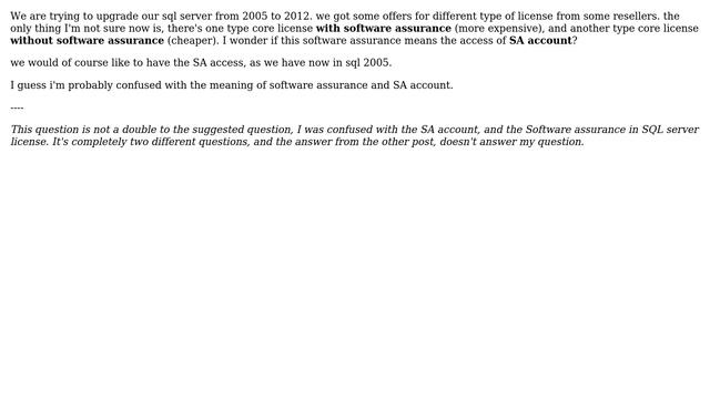 DevOps & SysAdmins: do all type of sql server license have SA account? смотреть онлайн