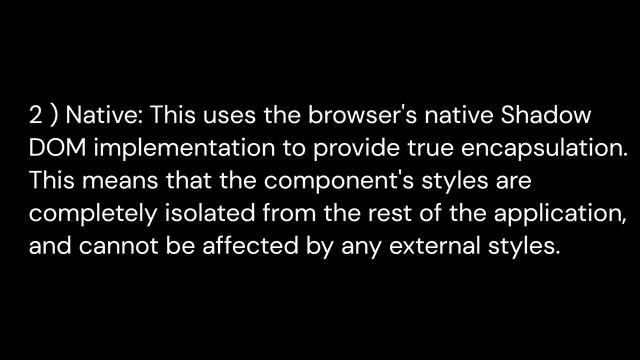 Why view encapsulation in Angular? | types of view encapsulation in Angular | angular interview смотреть онлайн