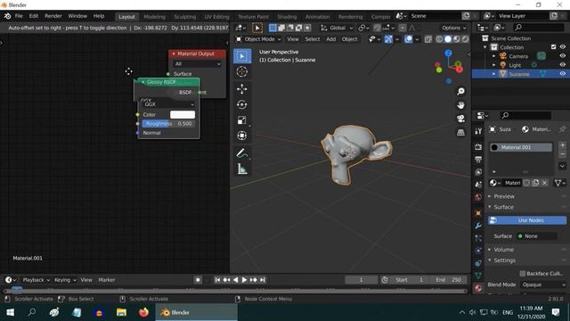 Create Woolen Or Velvet Texture | Easy Method | Noise Texture & Voronoi Texture | Blender 2.9x Eeve