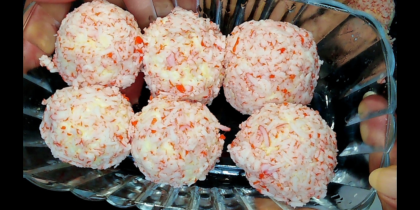 Закуска Сырные шарики Рафаэлло с Крабовыми Палочками / Закуска из Сыра / Простой Рецепт!!! смотреть онлайн