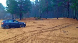 Шевроле Каптива в песке / Chevrolet Captiva Off Road