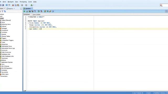 SQL CREATE TABLE | How to create a table in SQL смотреть онлайн