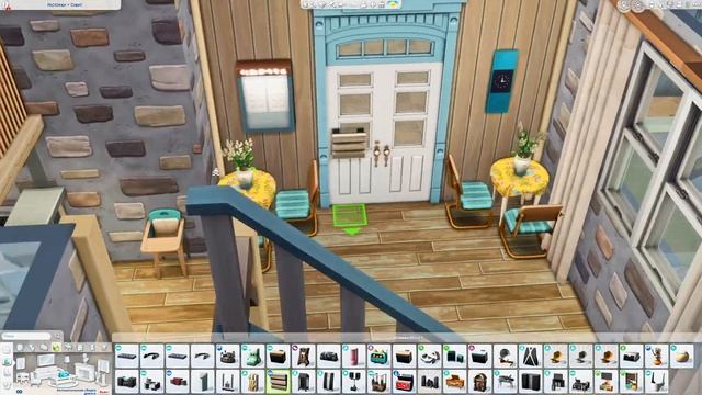 Ресторан + Офис Симс 4 ? Restaurant + Office The Sims 4 | Строительство | NO CC смотреть онлайн