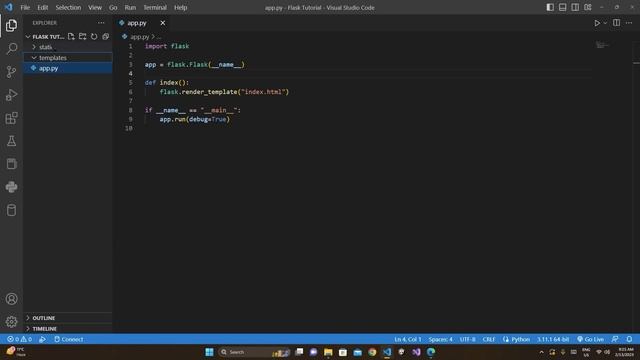 How to get started with the Flask Framework for Python in VS Code смотреть онлайн