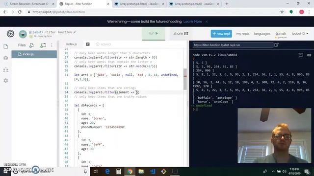 JavaScript JS map and filter functions explained simply смотреть онлайн