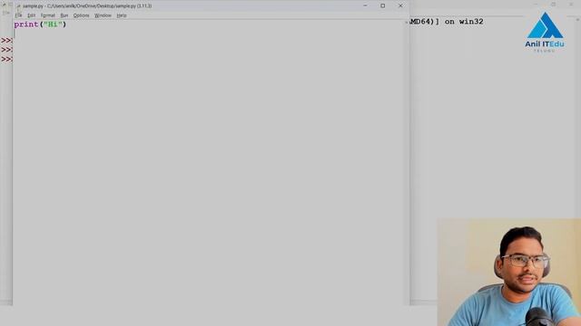 P9 - Python IDE vs IDLE, Python IDEs [తెలుగు] смотреть онлайн