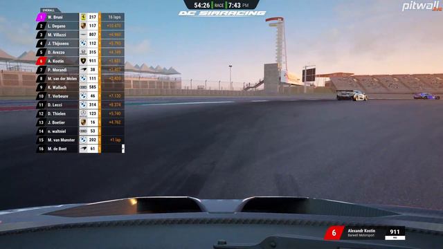 Assetto Corsa Competizione PC - Driver Swap Sprint Series - COTA - DC-SimRacing.NL - LIVE смотреть онлайн