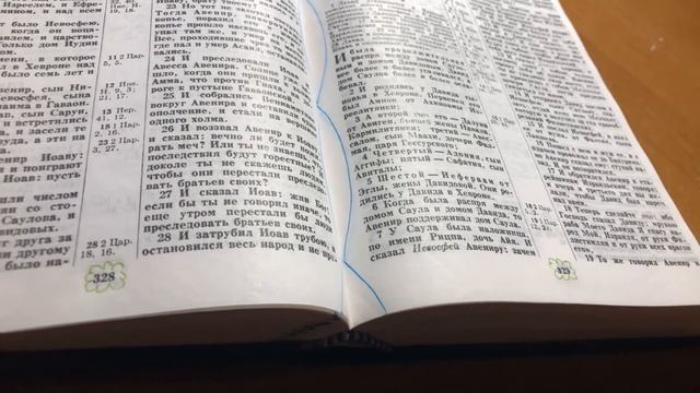 87. Чтение Библии по плану. 2 книга Царств 1-3. смотреть онлайн