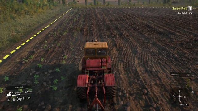 Sample Field & Honest Work - Glades - SnowRunner Season 8 Grand Harvest смотреть онлайн