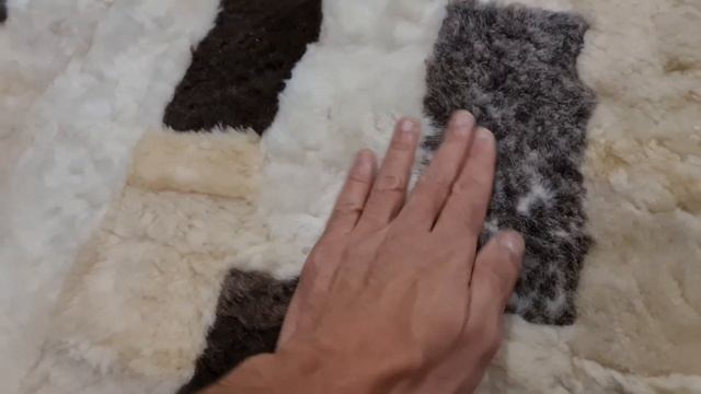 КОВРИК ДОРОЖКА ИЗ ОВЕЧЬЕГО МЕХА СТРИЖЕННЫЙ ЛОСКУТНЫЙ (КОД: 4684) смотреть онлайн