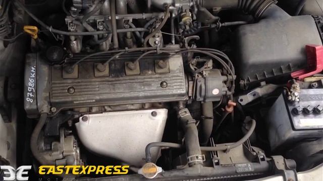 ДВС+КПП TOYOTA 4A FE № M216895 смотреть онлайн