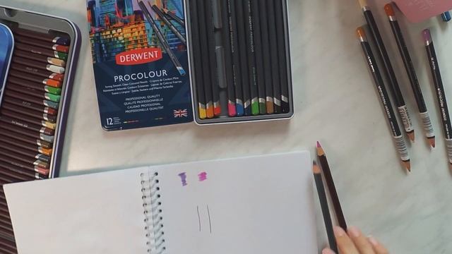 ЭКСКЛЮЗИВ! Новинка в России от Derwent. Карандаши Procolour смотреть онлайн