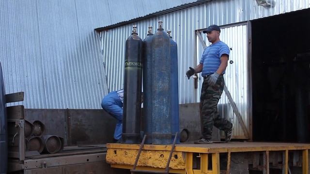 Погрузка и транспортировка баллонов 40 л смотреть онлайн
