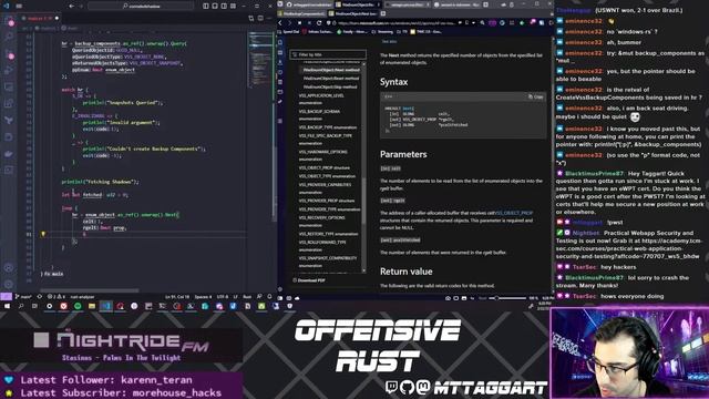 Offensive Rust | Deleting Volume Shadow Copies смотреть онлайн