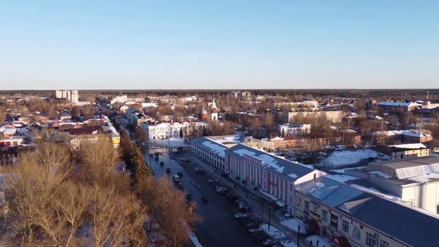 Гусь-Хрустальный с высоты птичьего полета смотреть онлайн