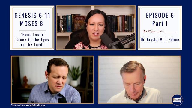 Follow Him Podcast: Genesis 6-11 & Moses 8 — Part 1 w/ Krystal Pierce | Our Turtle House смотреть онлайн